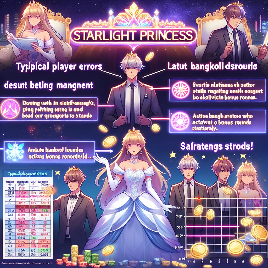 Частые ошибки игроков в Starlight Princess